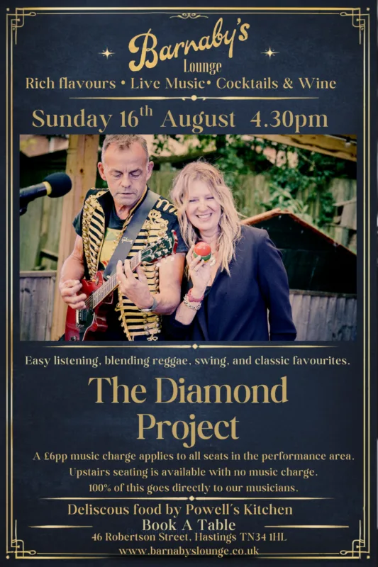 The Diamond Project ~ 4.30pm at 46 Robertson St