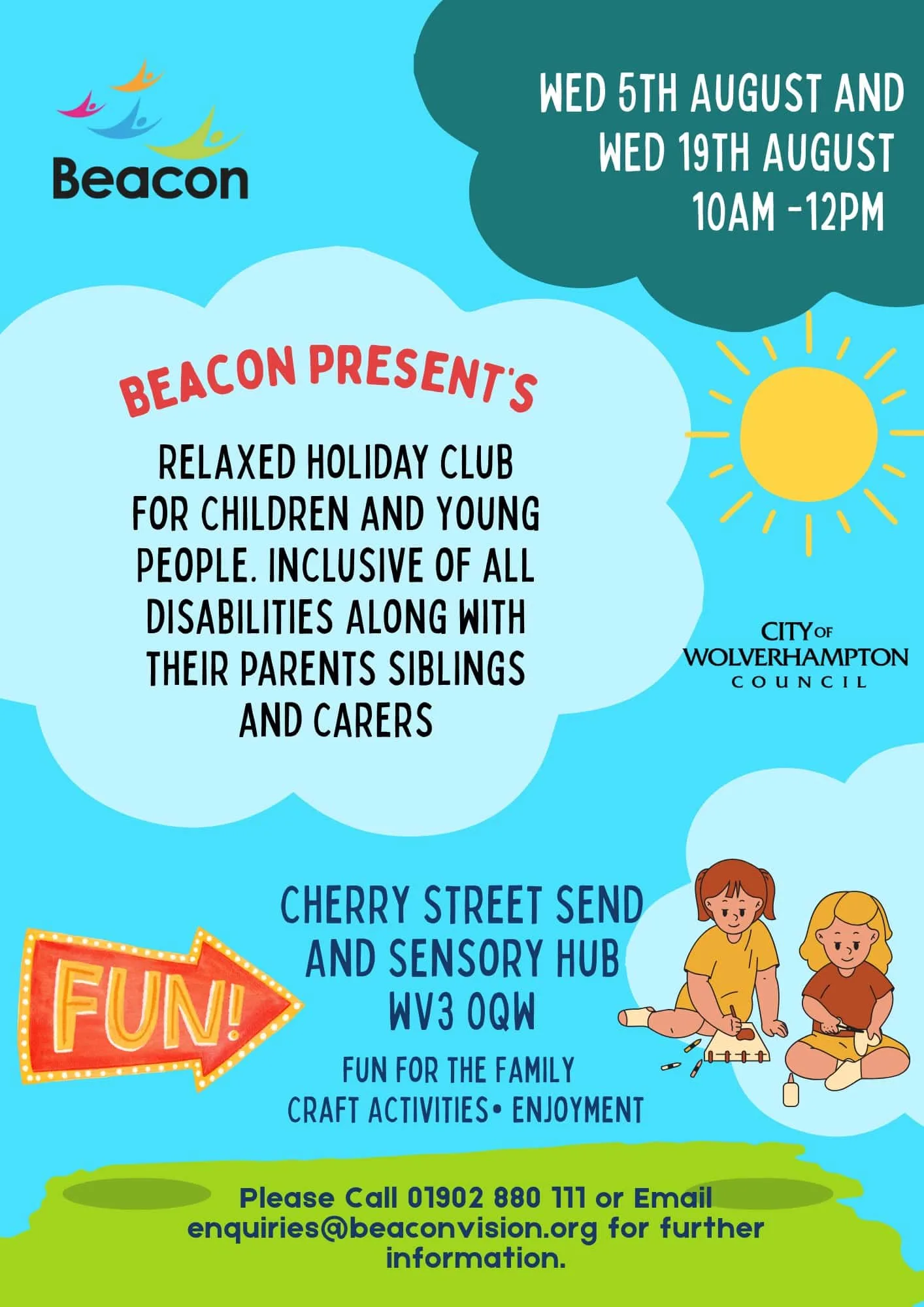 CYP Holiday Hub – 5th August