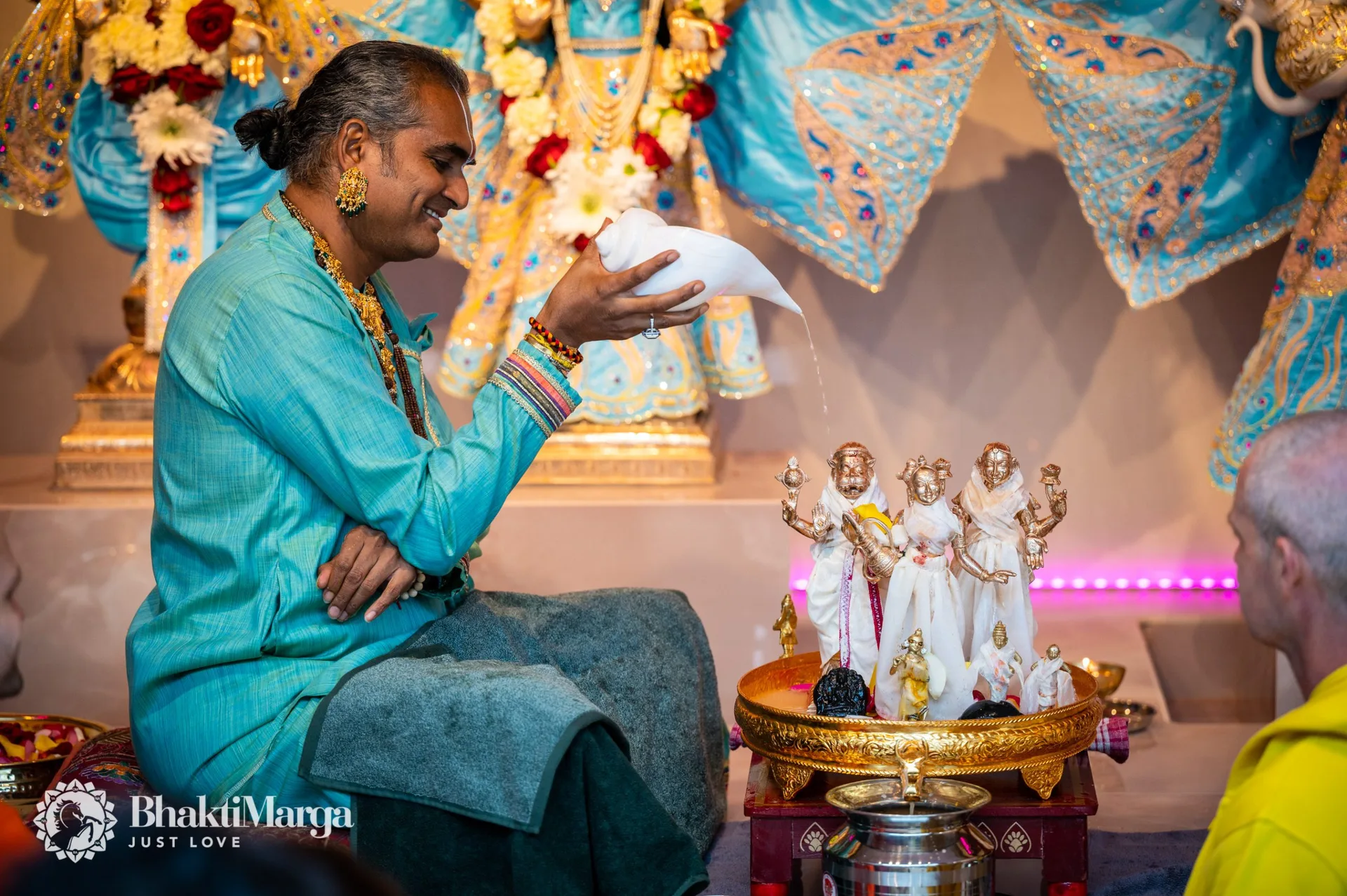 SUNDAY PRAYERS AT SRINIVASA TEMPLE at Srinivasa