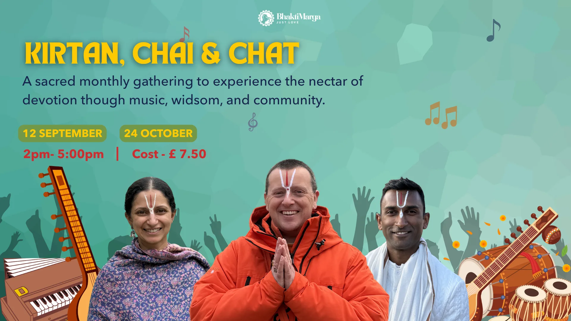 KIRTAN, CHAI & CHAT