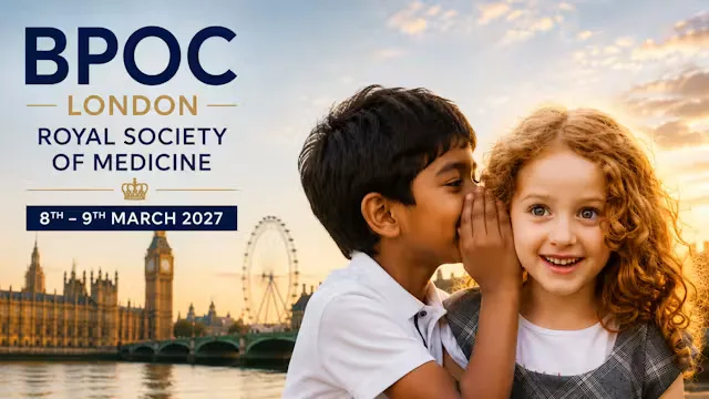 British Paediatric Otolaryngology Course (BPOC) at The Royal Society of Medicine