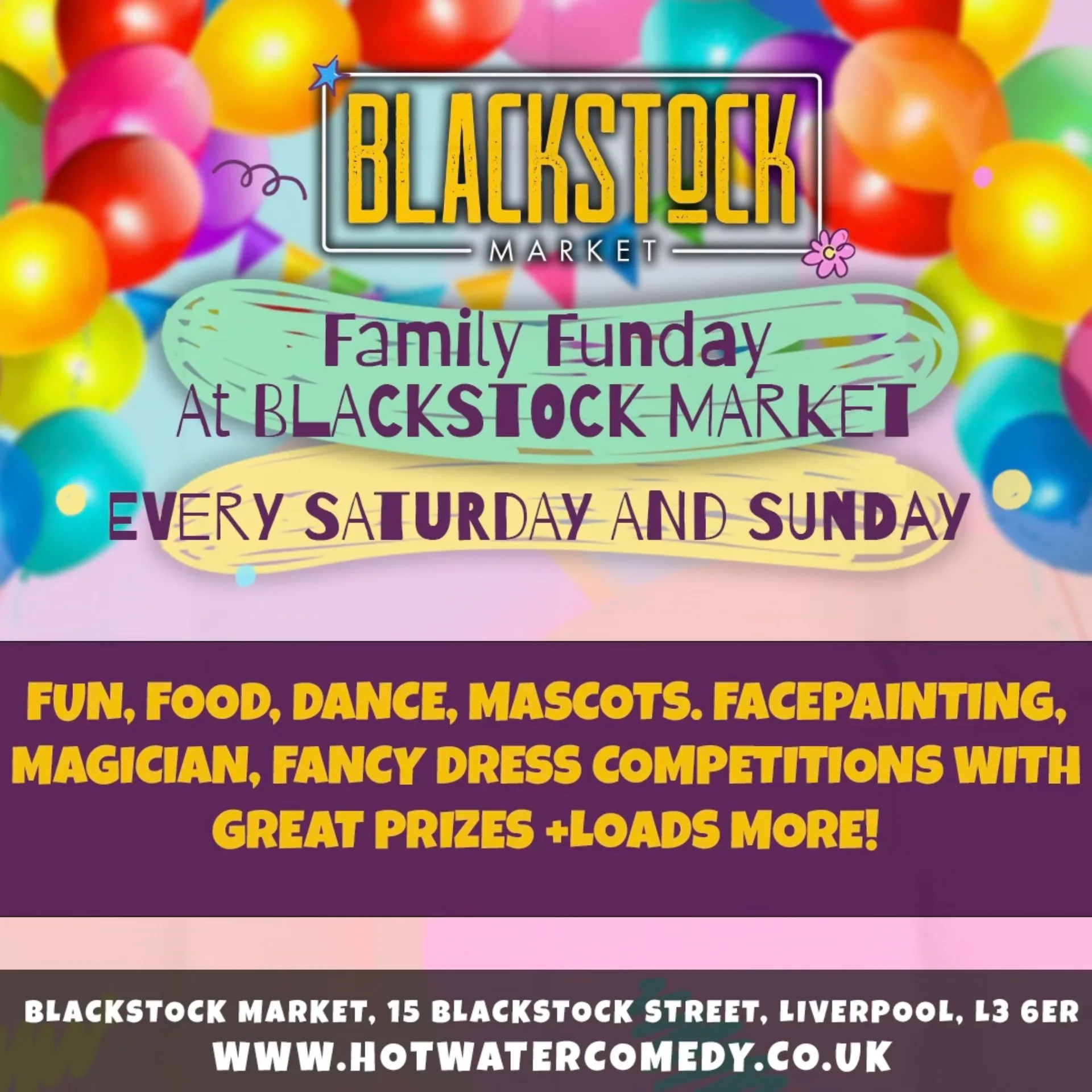 Free Family Funday At Blackstock Market at Blackstock Market