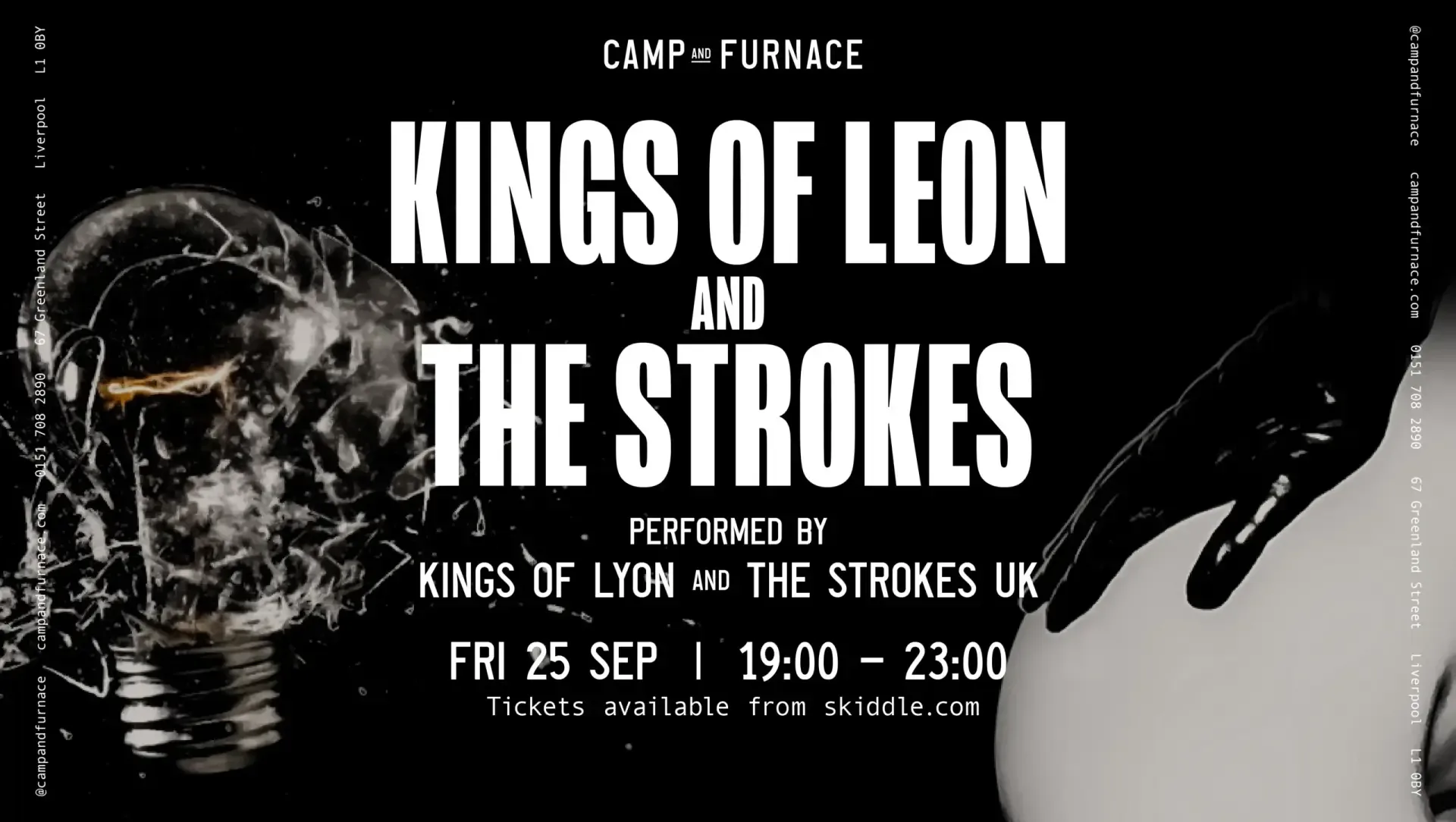 Kings of Lyon & The UK Strokes LIVE at Camp and Furnace