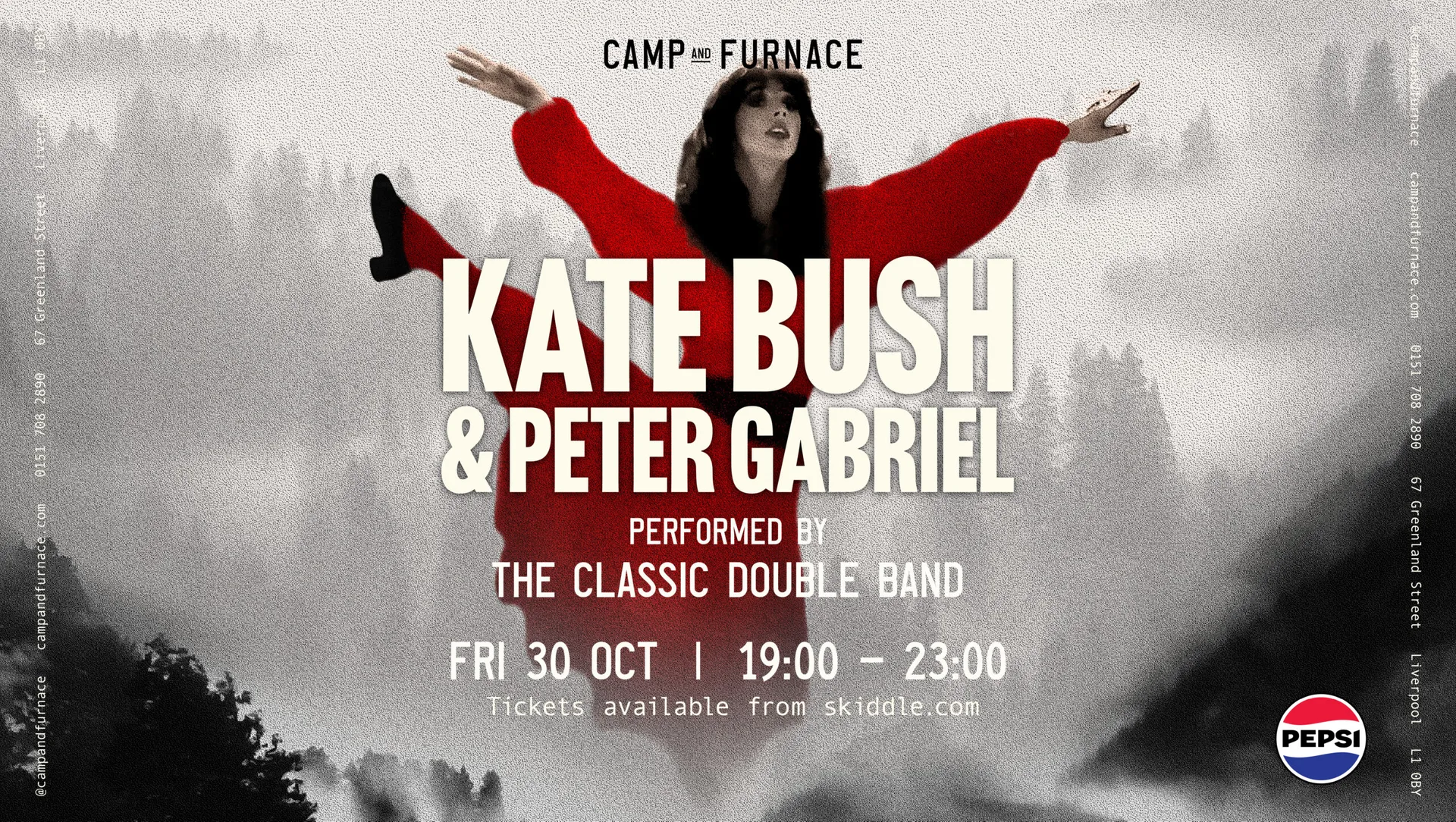 Kate Bush and Peter Gabriel Performed LIVE by The Classic Double Band at Liverpool