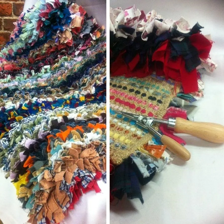 Rag Rug Workshop at National Waterways Museum Gloucester