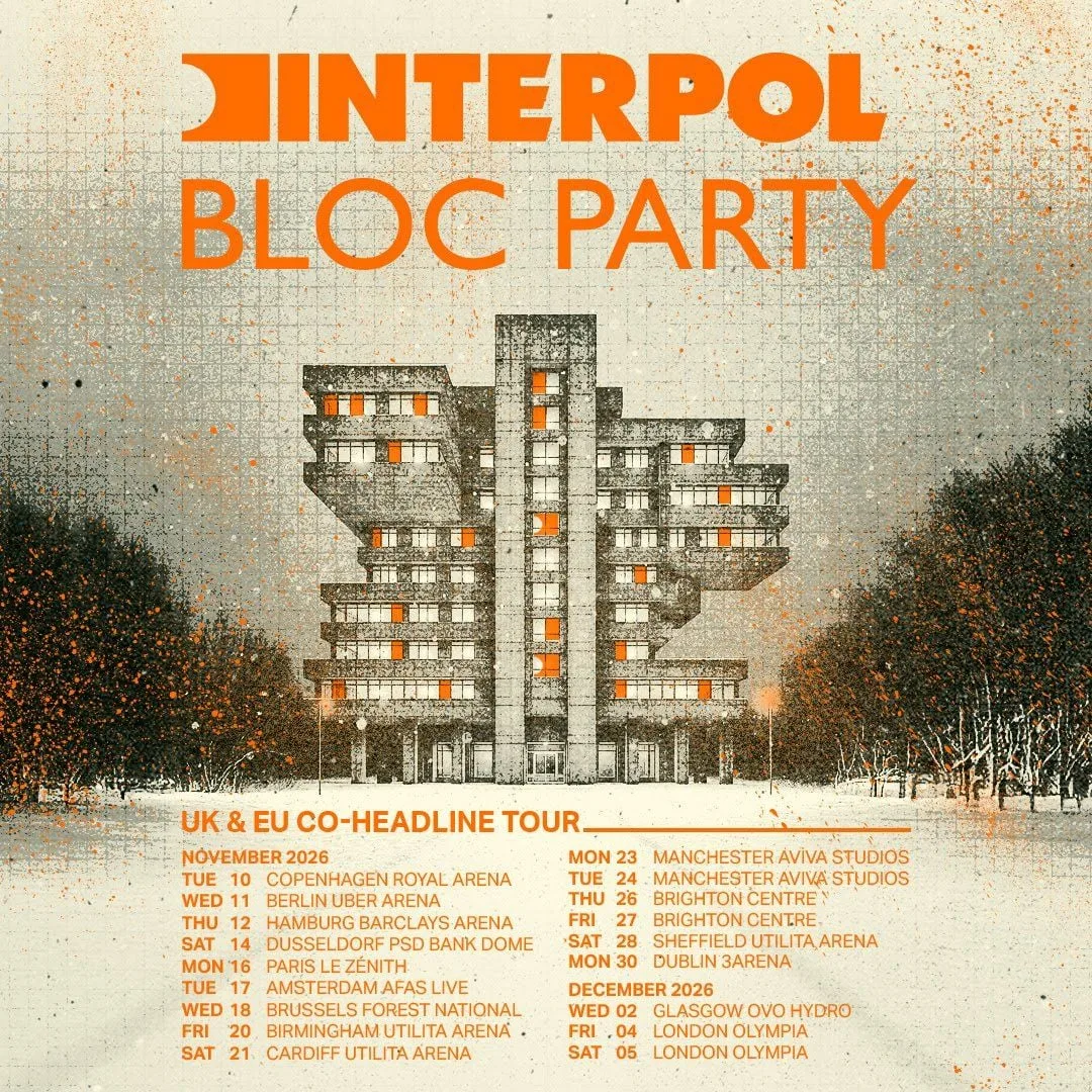 Interpol & Bloc Party Cardiff Tickets at Utilita Arena Cardiff