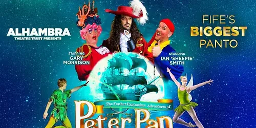 THE FURTHER PANTOMIME ADVENTURES OF PETER PAN: THE RETURN OF CPT HOOK at Balbougie Steading