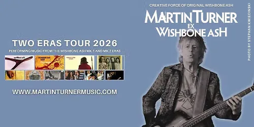 Martin Turner ex Wishbone Ash - Bilston at The Robin