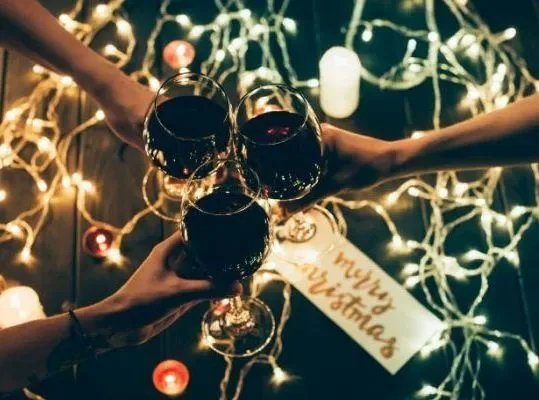Christmas Dinner With Wine at St Vincent