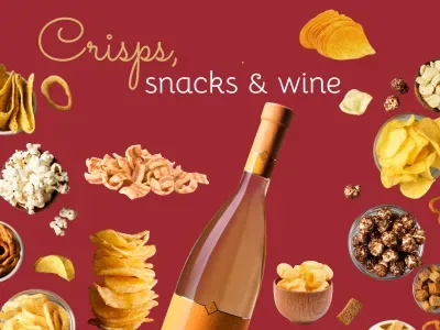 Crisps, Snacks & Wine at The Unthank Arms