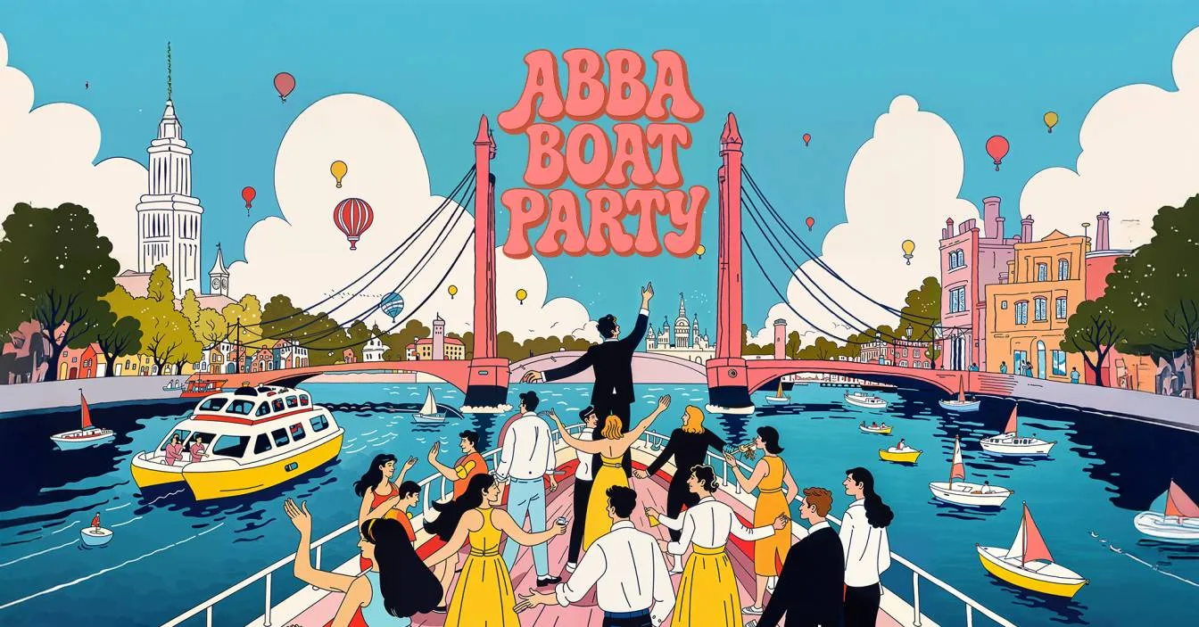The ABBA Boat Party London - 3rd October 2026