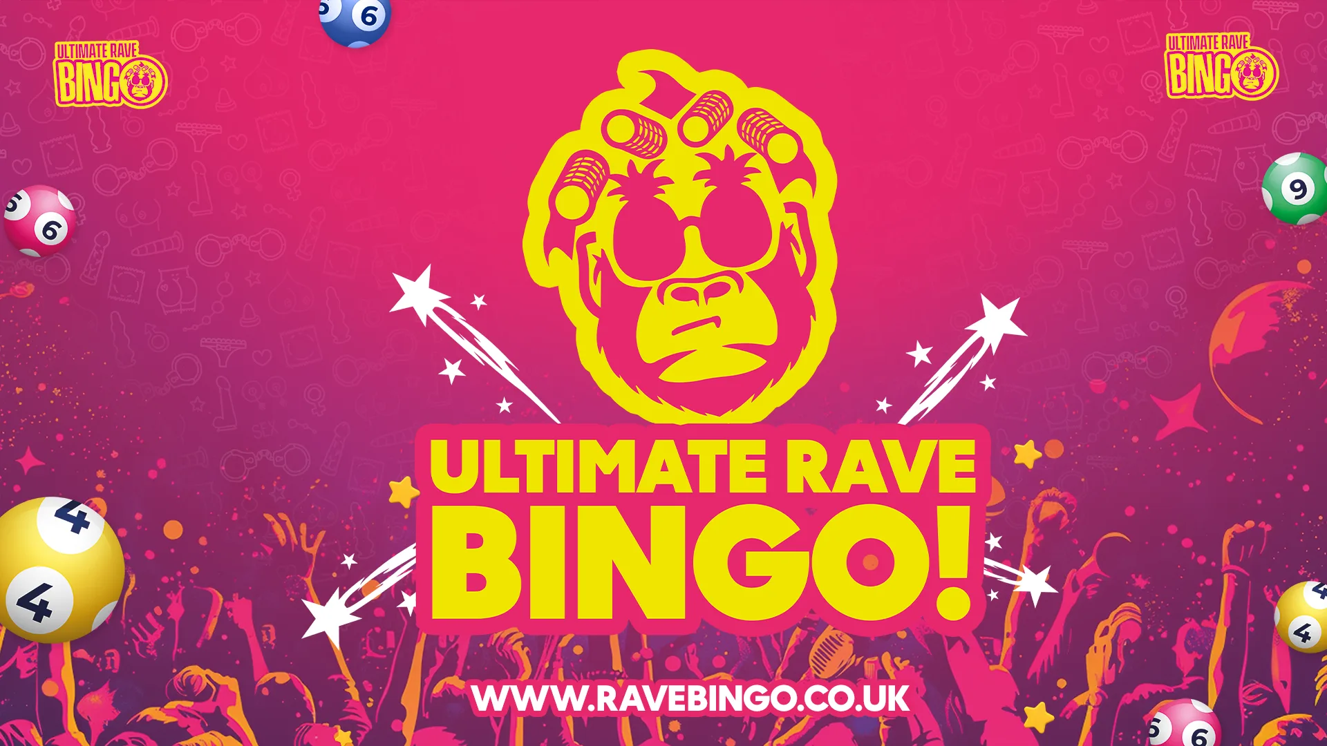 Ultimate Rave Bingo // Selby // Saturday 5th September at River Mills Ballroom