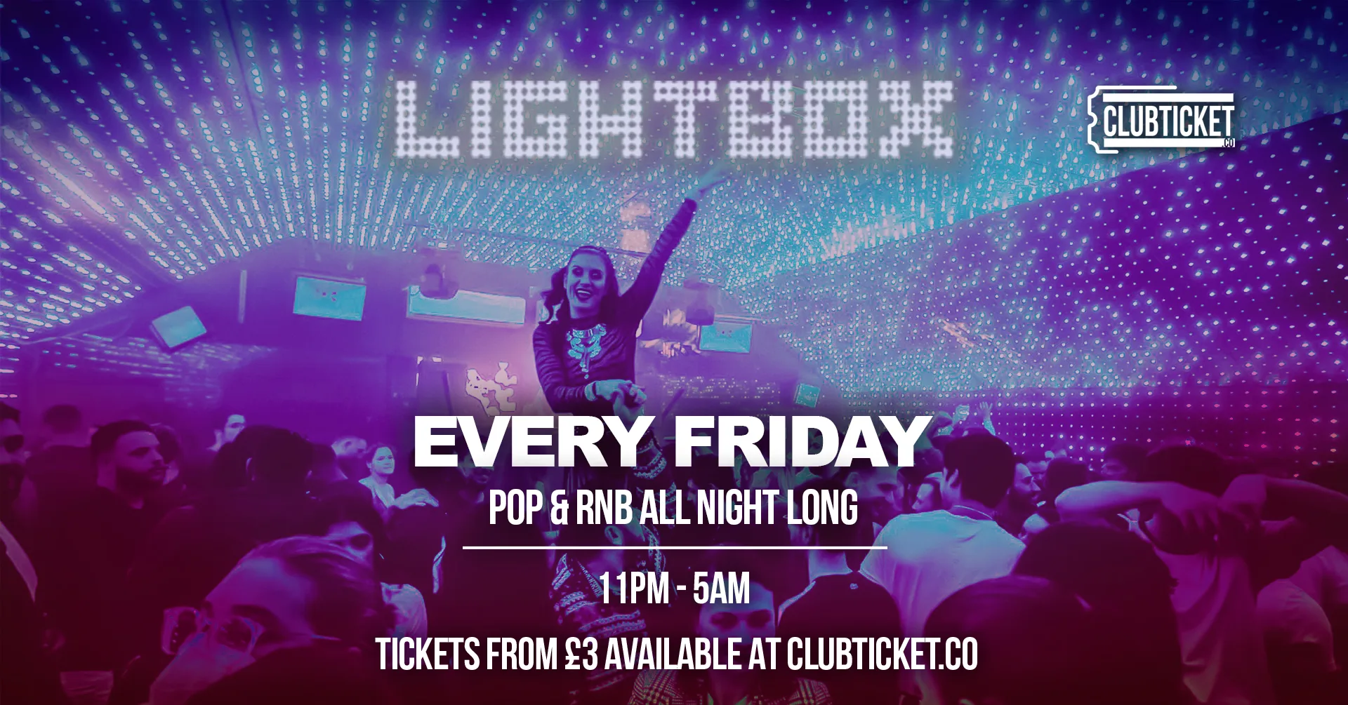 LIGHTBOX EVERY FRIDAY at Lightbox London