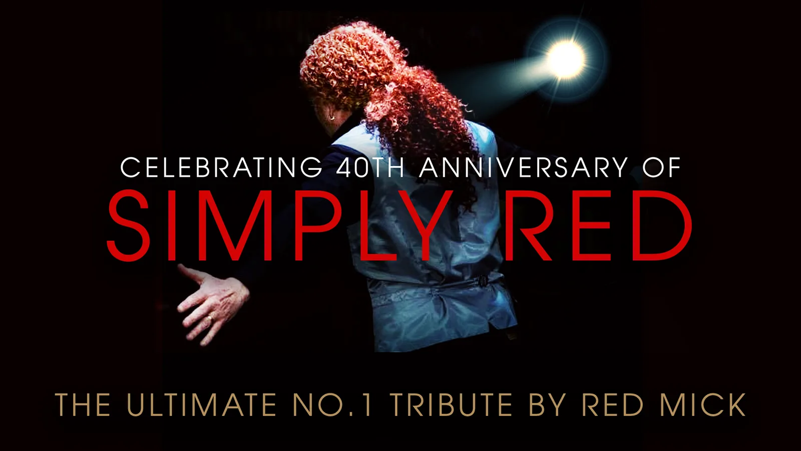 Celebrating the music of Simply Red – starring RED MICK at The Buttermarket