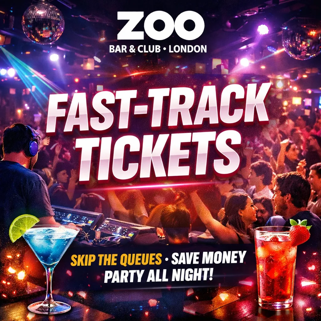 Zoo Bar & Club London: Fast-Track Entry + Party Anthems at Zoo Bar & Club