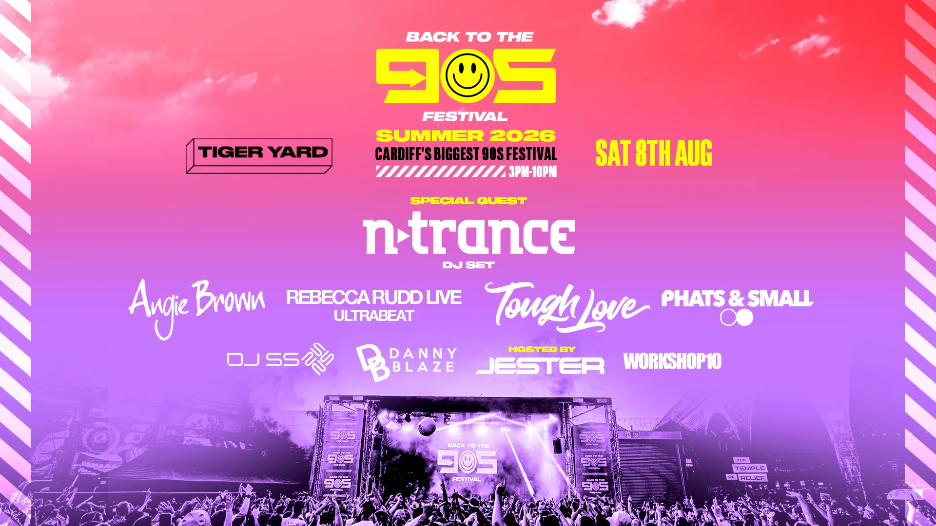 Summer 90s Dance Outdoor Daytime Festival Cardiff [SELL OUT WARNING!] at Cube Lounge & Party Venue