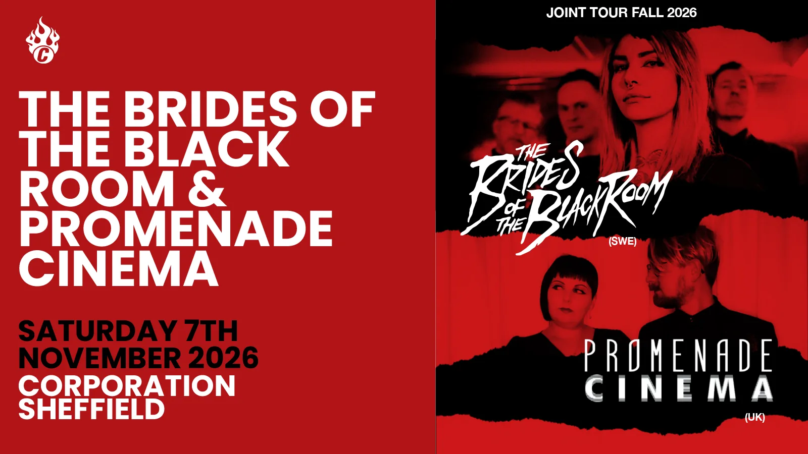 The Brides of The Black Room X Promenade Cinema at Corporation