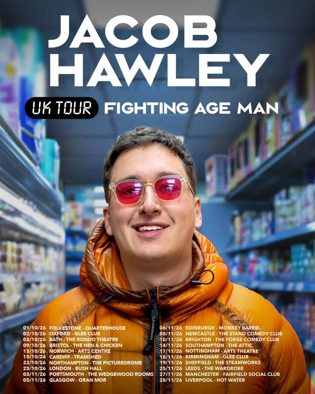 Jacob Hawley at The Wardrobe