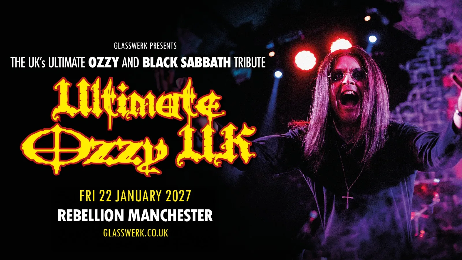 Ultimate Ozzy UK | Ozzy Tribute at Rebellion Manchester