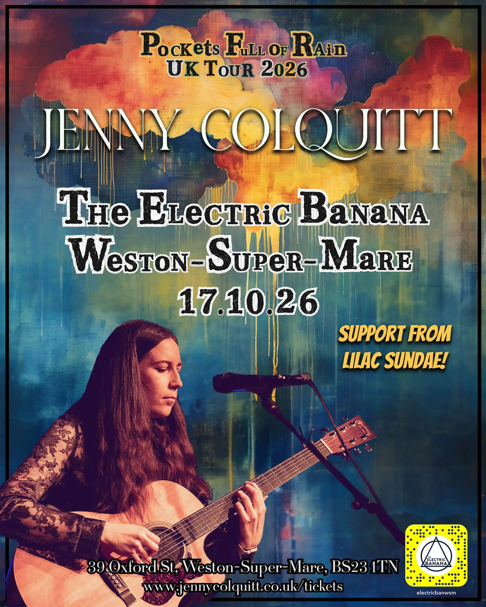 Jenny Colquitt live at The Electric Banana, Weston-Super-Mare (Full Band Show) at The Electric Banana