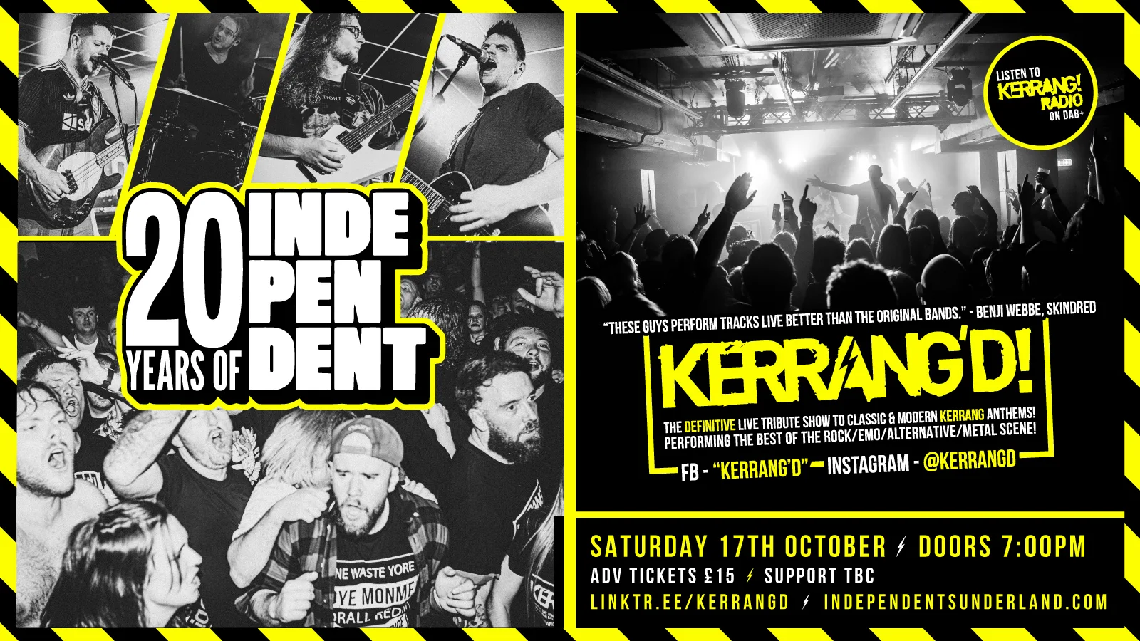 Kerrang’d! (Live UK Tour) – Sunderland at Independent
