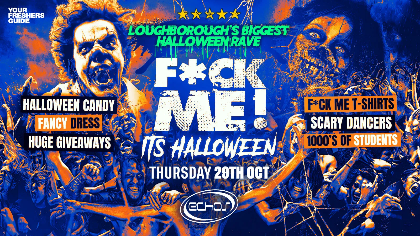 F*CK ME It's Halloween | Loughborough Freshers 2026 at Echo's Night Club
