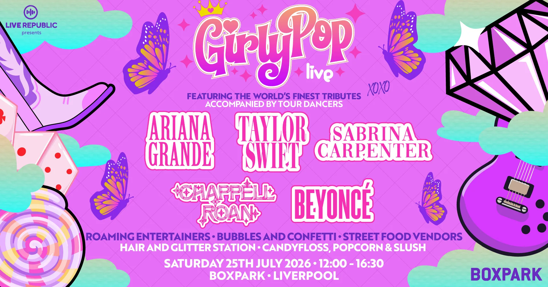 GirlyPop Live | Boxpark, Liverpool at BOXPARK Liverpool