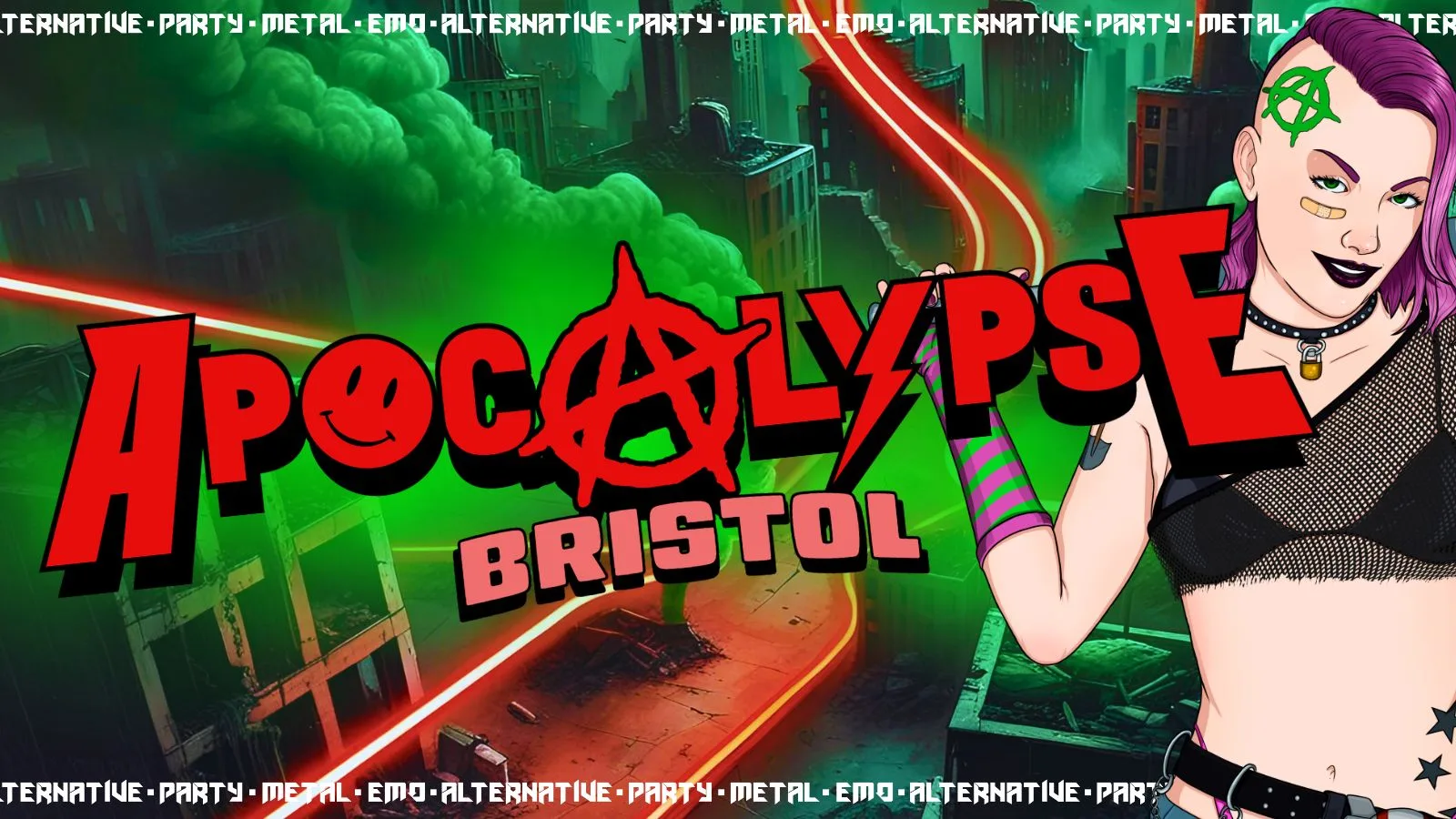 Apocalypse Bristol  - Metal // Emo // Alternative at Basement 45