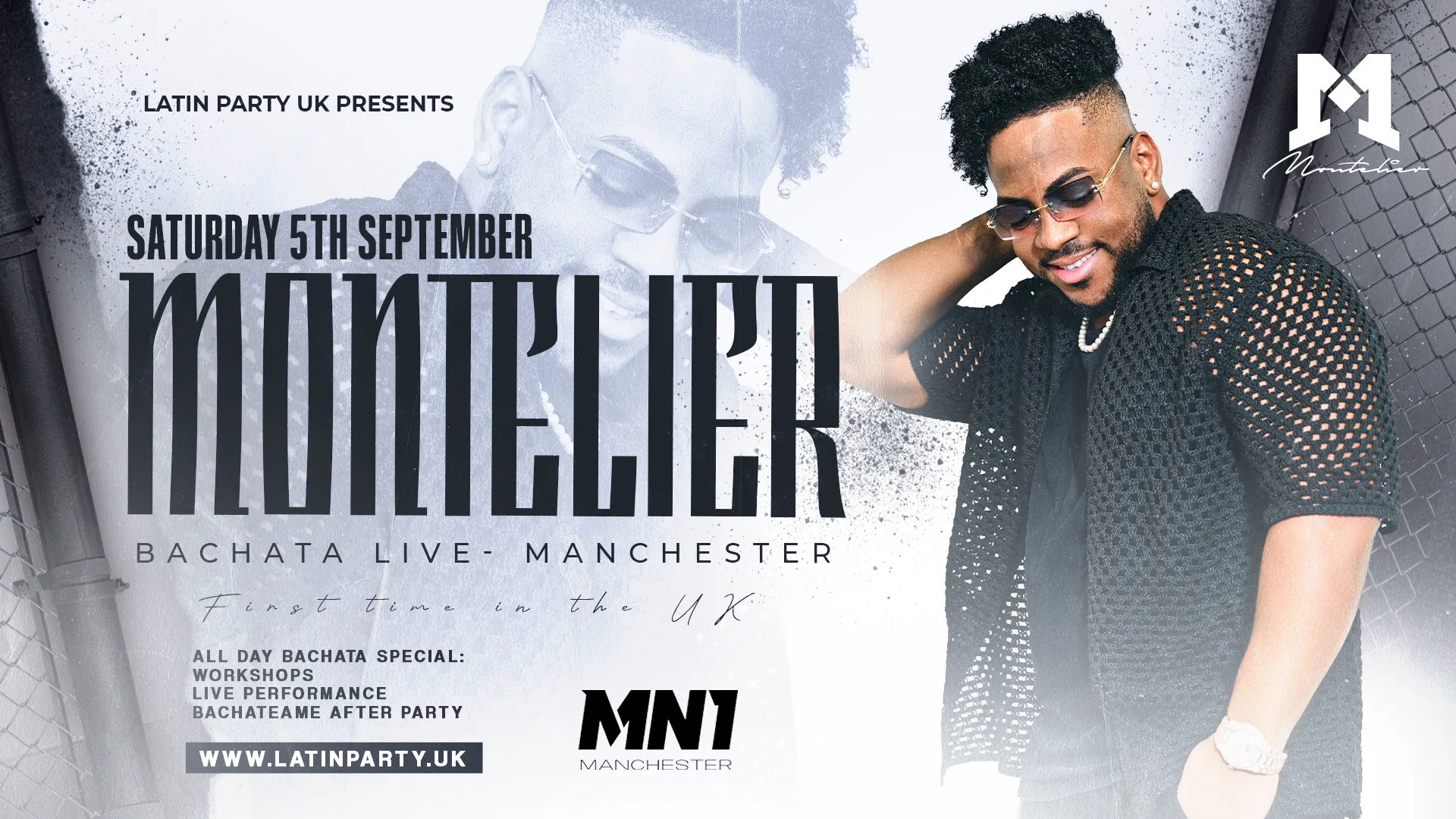 Montelier Manchester: Bachata All-Dayer | Saturday 5th September 2026 at MN1 Manchester