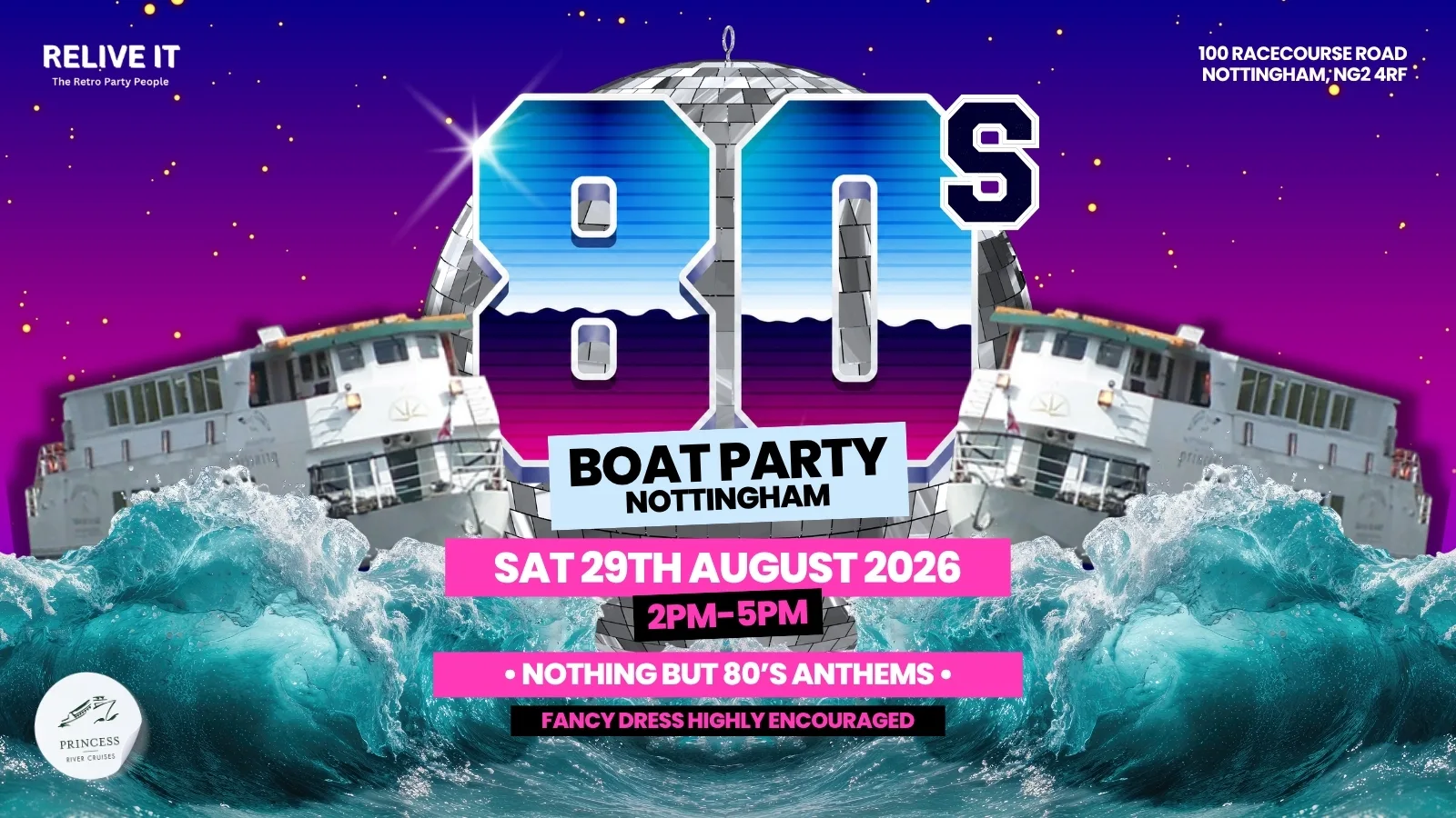 80s Boat Party