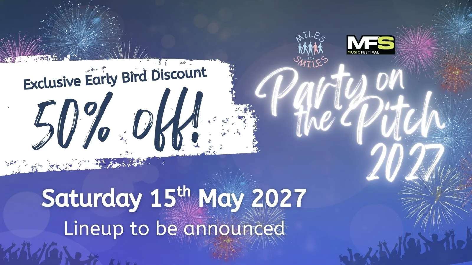 MFS - Party on the pitch 2027. -Gresley rovers football club at Gresley Rovers FC