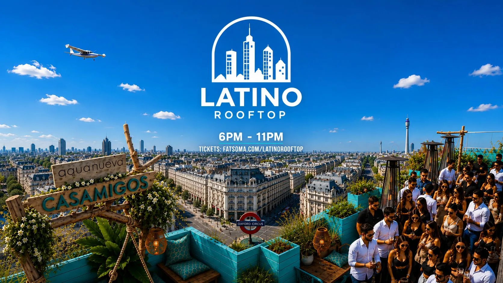 LATINO ROOFTOP at AQUA NUEVA