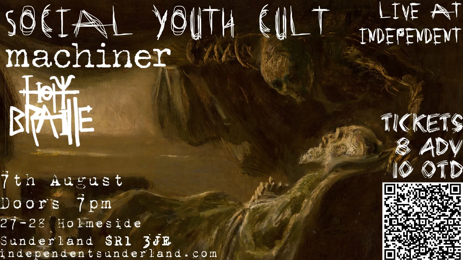 Social Youth Cult w/ Machiner & Holy Braille at Independent