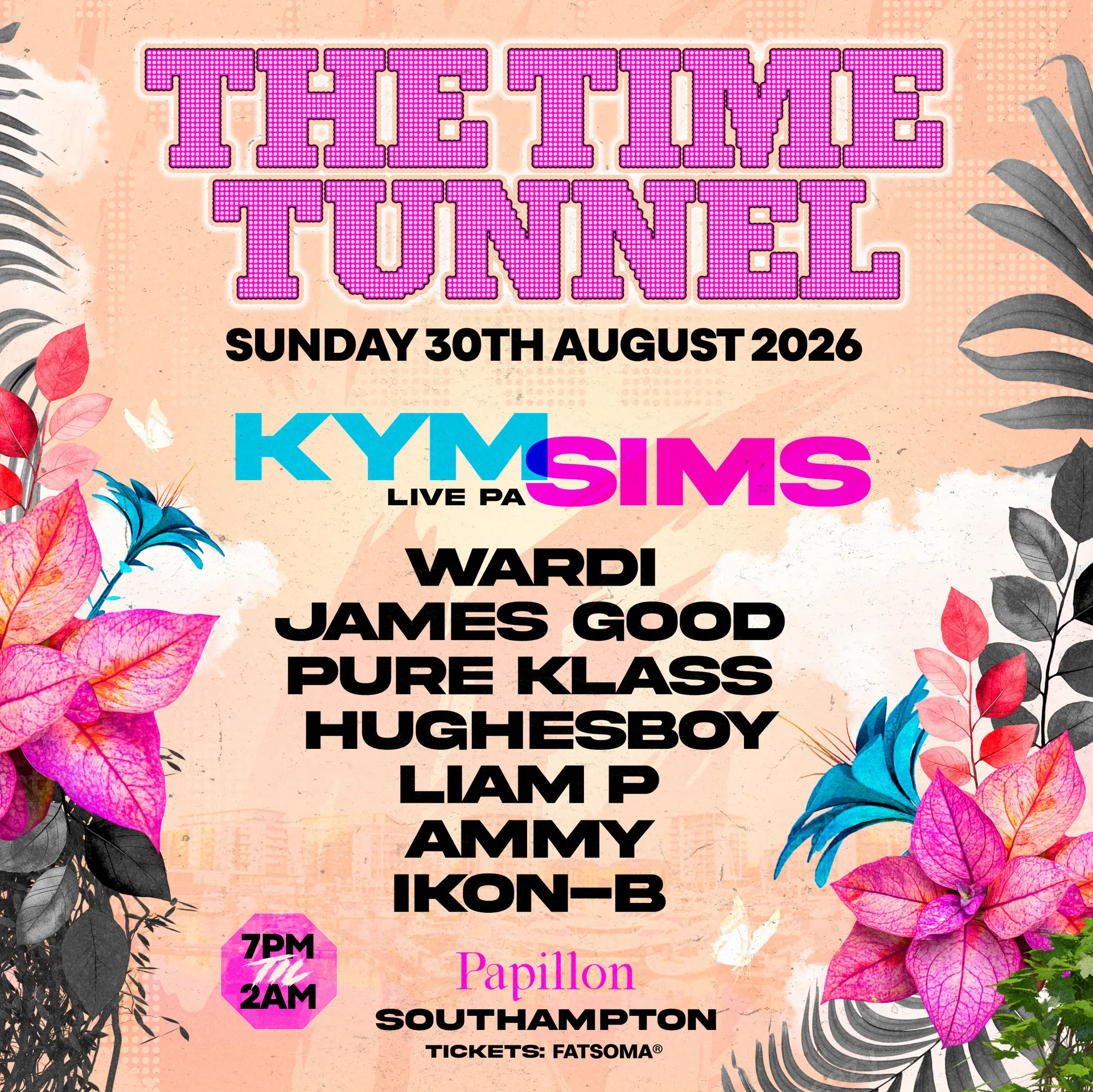 TIME TUNNEL SUMMER PARTY at Papillon