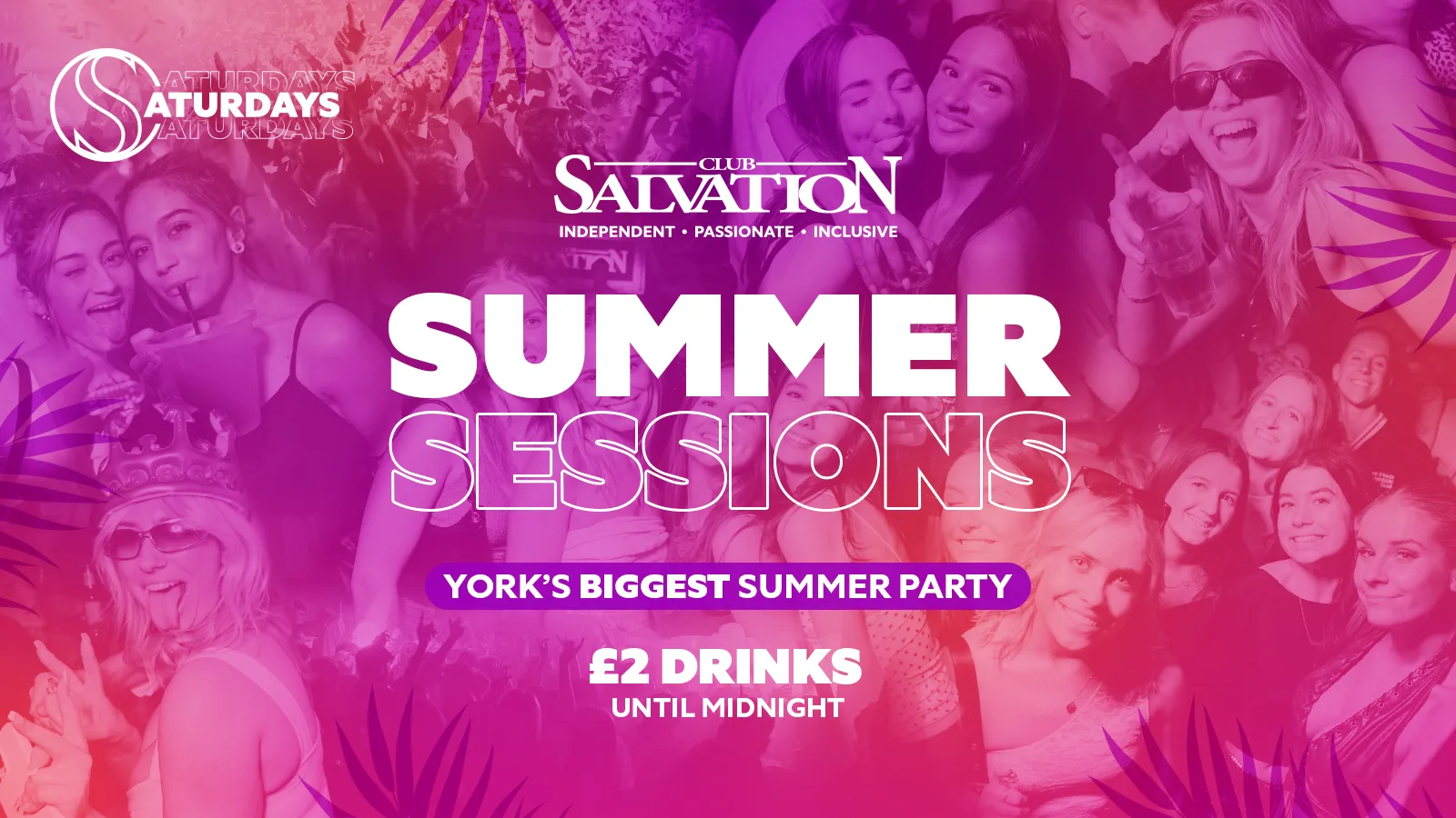 SALVATION SATURDAYS: Summer Sessions at Salvation