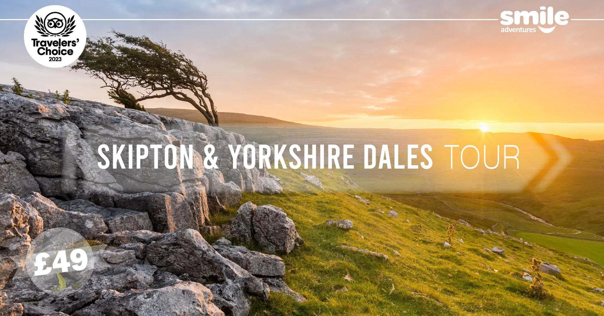 Skipton & Yorkshire Dales Tour - From Manchester at Pret A Manger