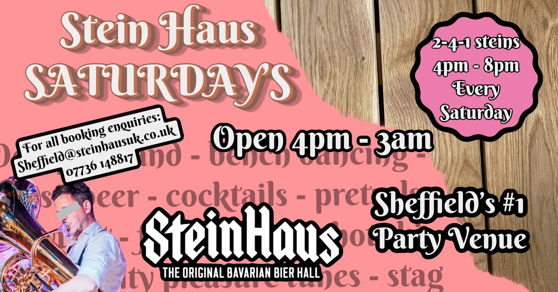 Saturdays at Stein Haus at Stein Haus