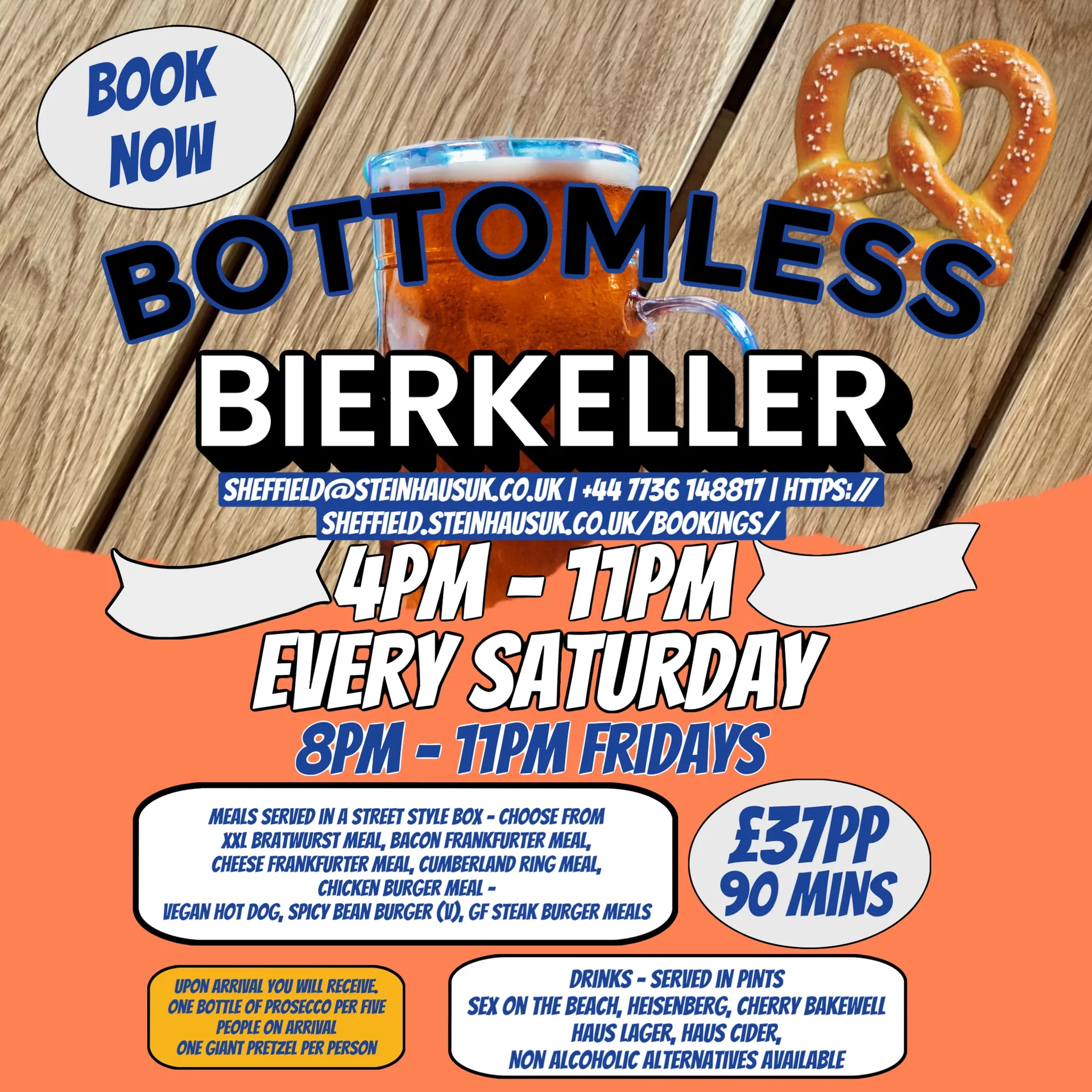 Bottomless Bierkeller @ Stein Haus at Stein Haus