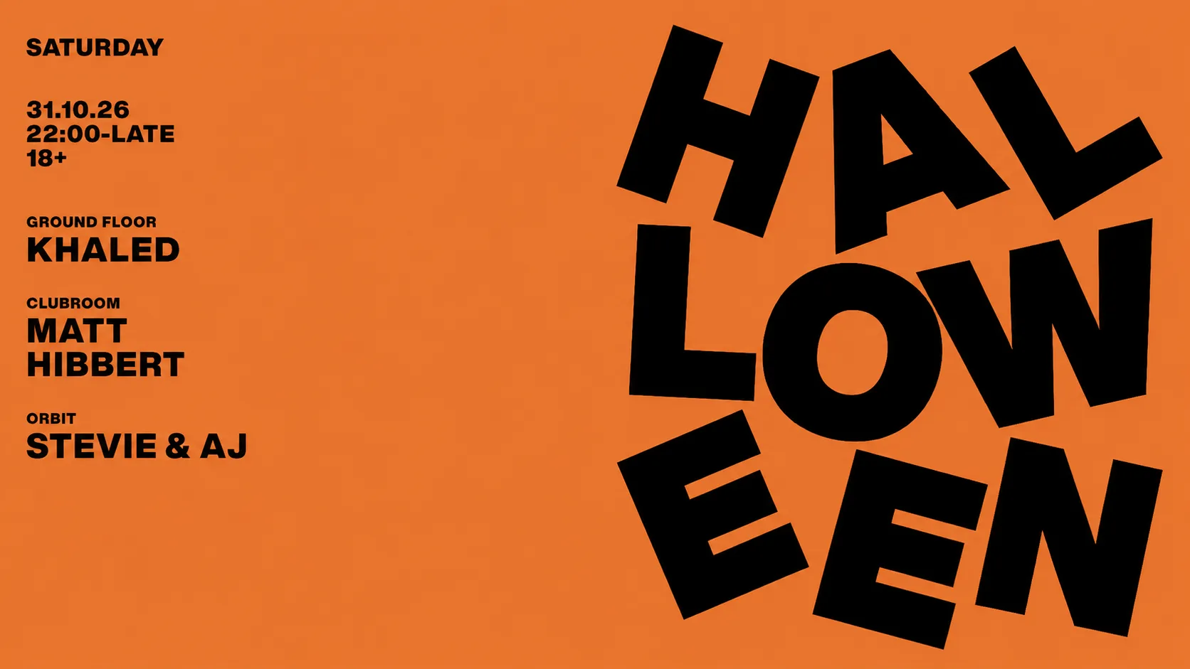 Baa Bar Presents: HALLOWEEN at Baa Bar