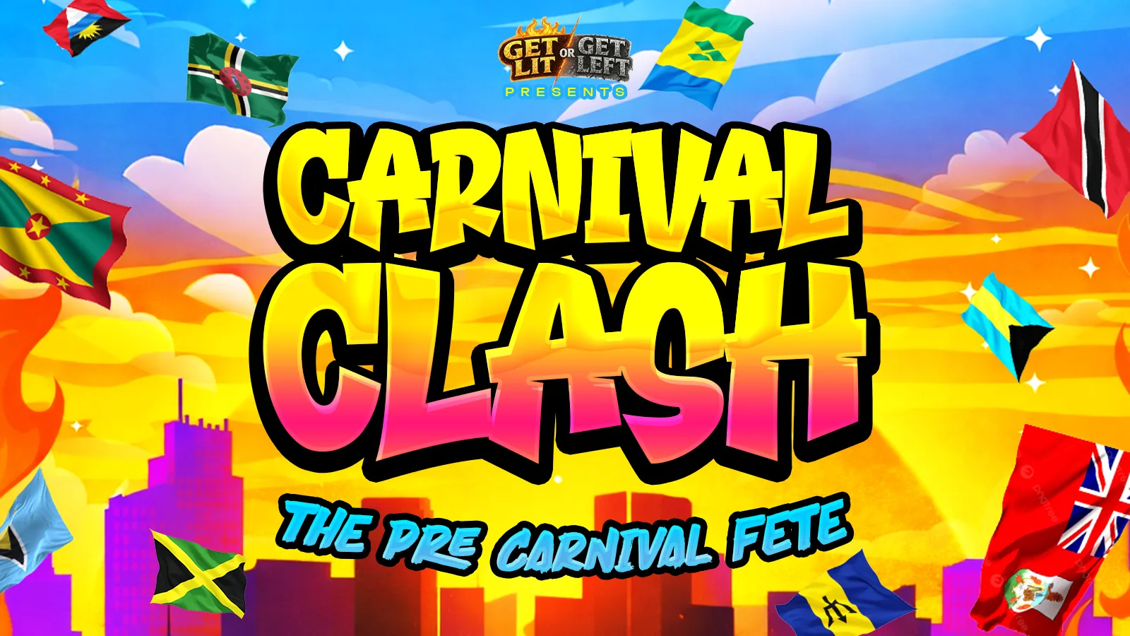 CARNIVAL CLASH - THE PRE CARNIVAL FETE TICKETS OUT ON EVENTBRITE - Link in description at The Steel Yard