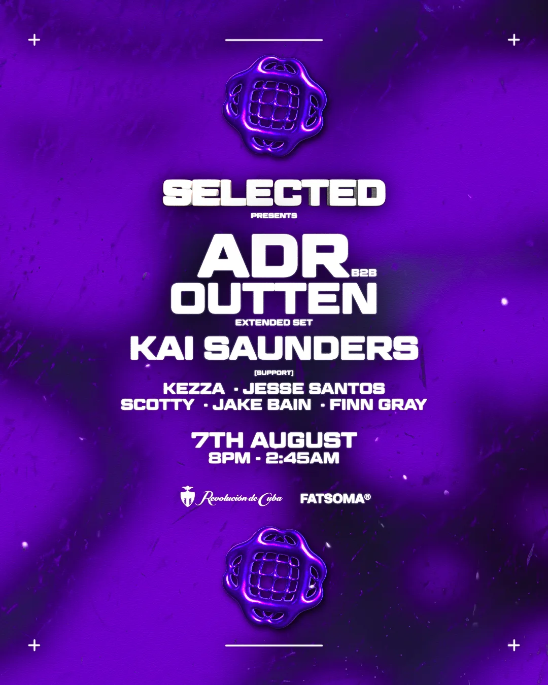 The first birthday with ADR , Outten & Kai Saunders at Revolución de Cuba Newcastle