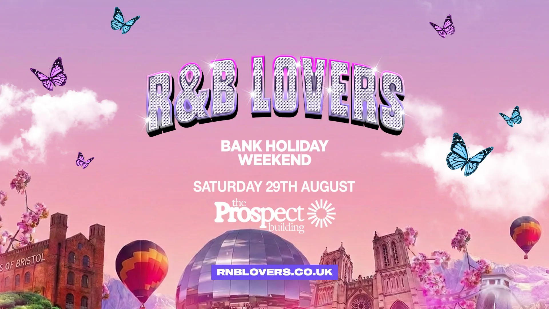 R&B Lovers - Summer Outdoor Festival - Saturday 29th August - Prospect Building [PRE-SALE DISCOUNTED TICKETS ON SALE 9AM THURSDAY!] at The Prospect Building