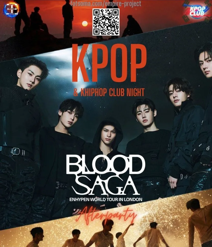 ENHYPEN LONDON AFTERPARTY: KPop Club | KPop KHipHop EDM | Tickets from £5 | 9/3/27 at Kpubstar