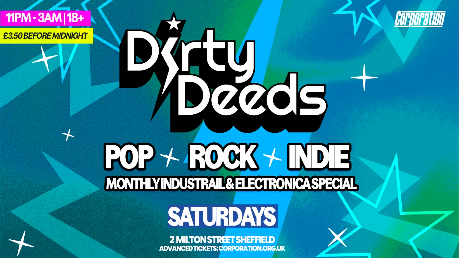 DIRTY DEEDS at Corporation