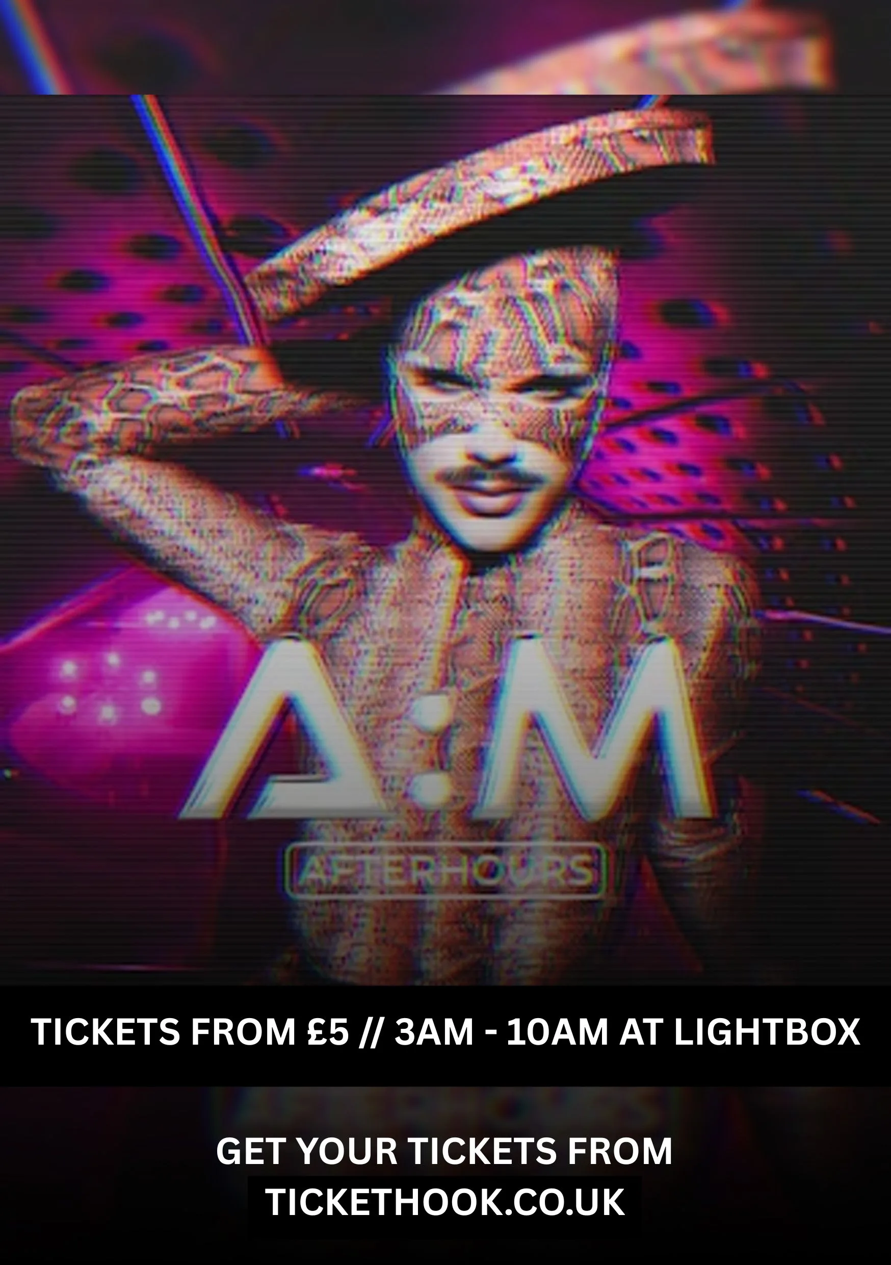 A:M AFTER HOURS @ LIGHTBOX FRIDAYS 7TH AUGUST at Lightbox London
