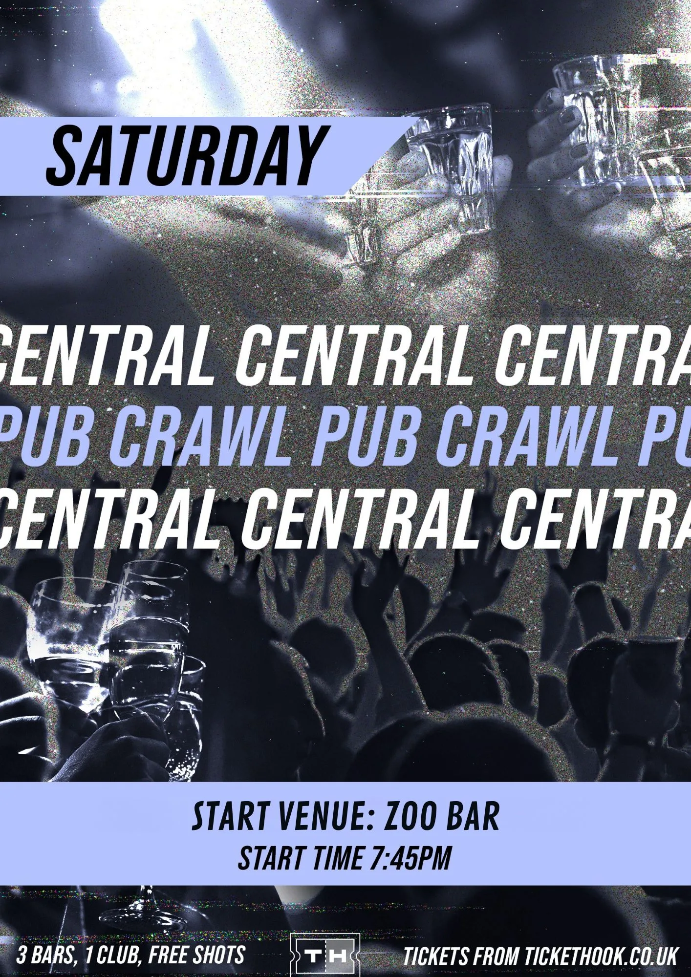 CENTRAL LONDON PUB CRAWL SATURDAY 1ST AUGUST at Zoo Bar & Club