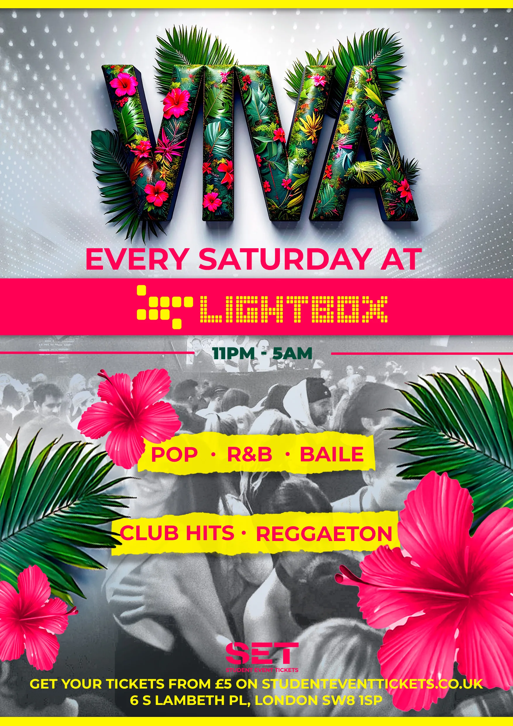 VIVA REGGAETON SATURDAYS @ LIGHTBOX 29TH AUGUST at Lightbox London