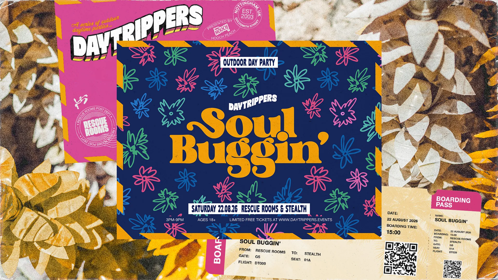 Daytrippers: SOUL BUGGIN' — Outdoor Day Party! at Stealth