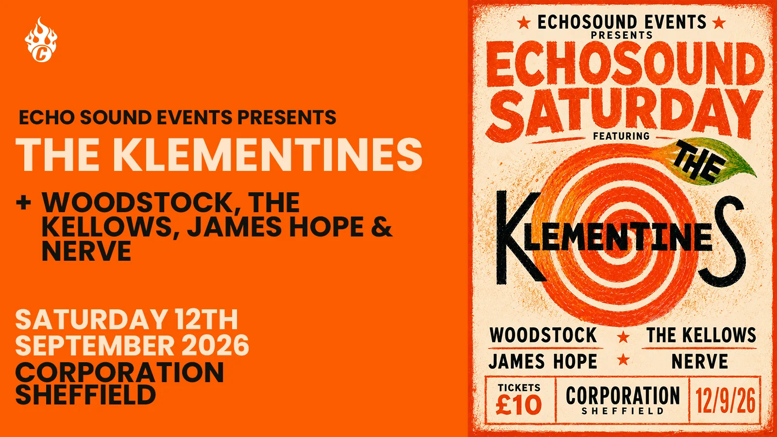 Echo Sound Events Presents: The Klementines at Corporation