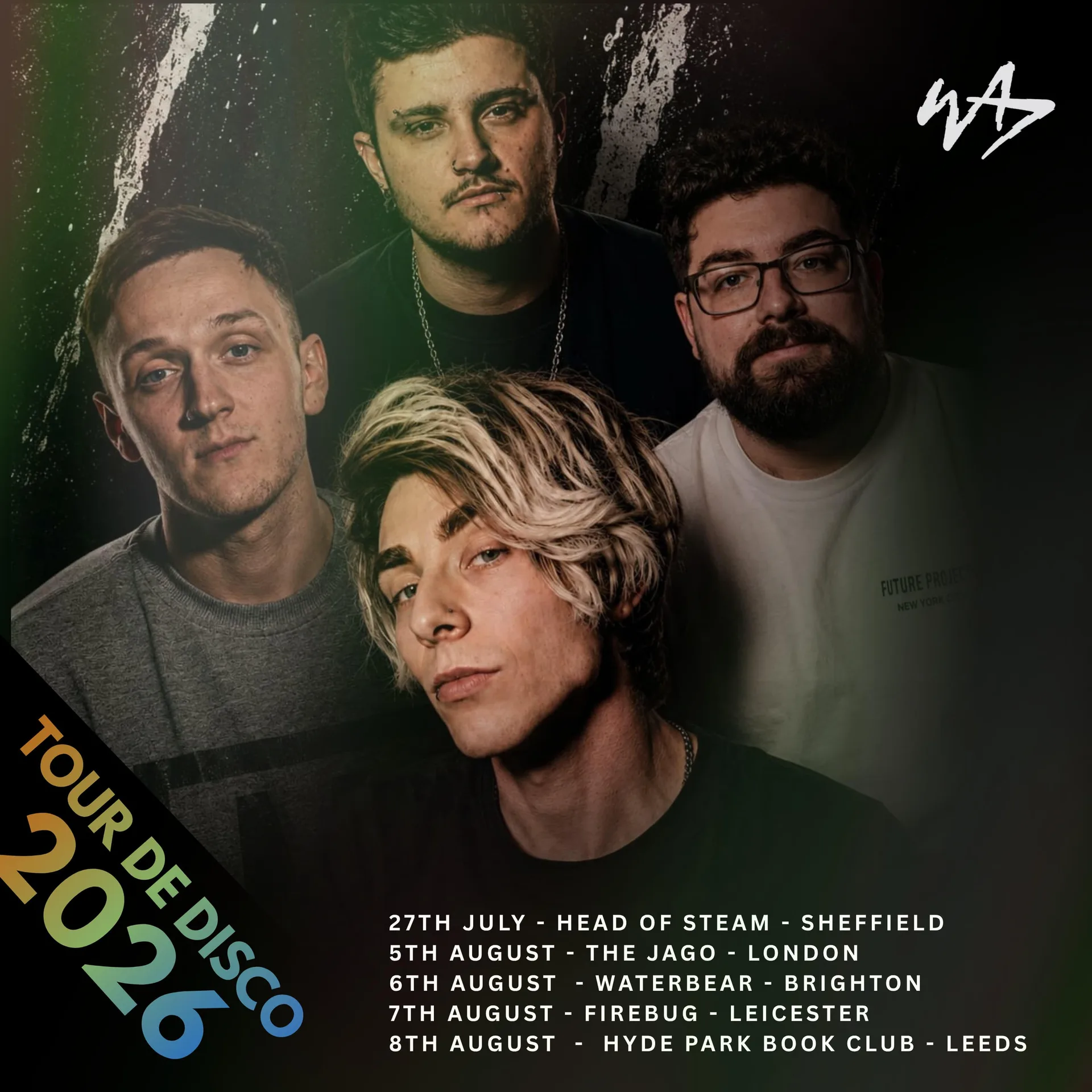 WNSDY AT 7 | Tour De Disco | Brighton at WaterBear Venue